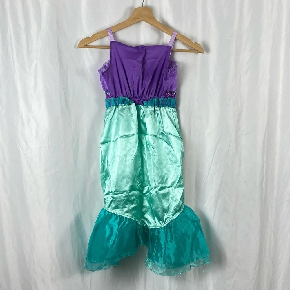 Disney The Little Mermaid Ariel Princess Kids Costume Size 4-6X Halloween - Picture 11 of 16